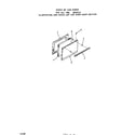 Roper 1425*1A oven door diagram