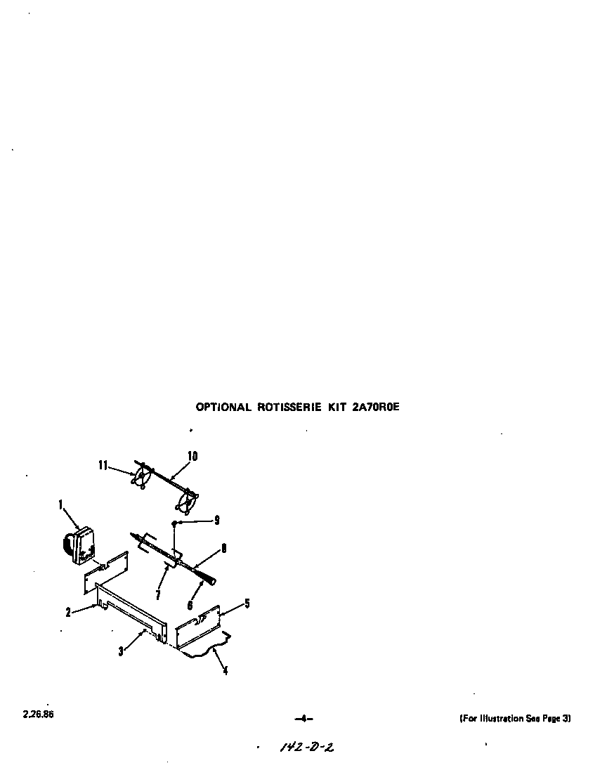 Roper 2144*0F ^rotisserie diagram