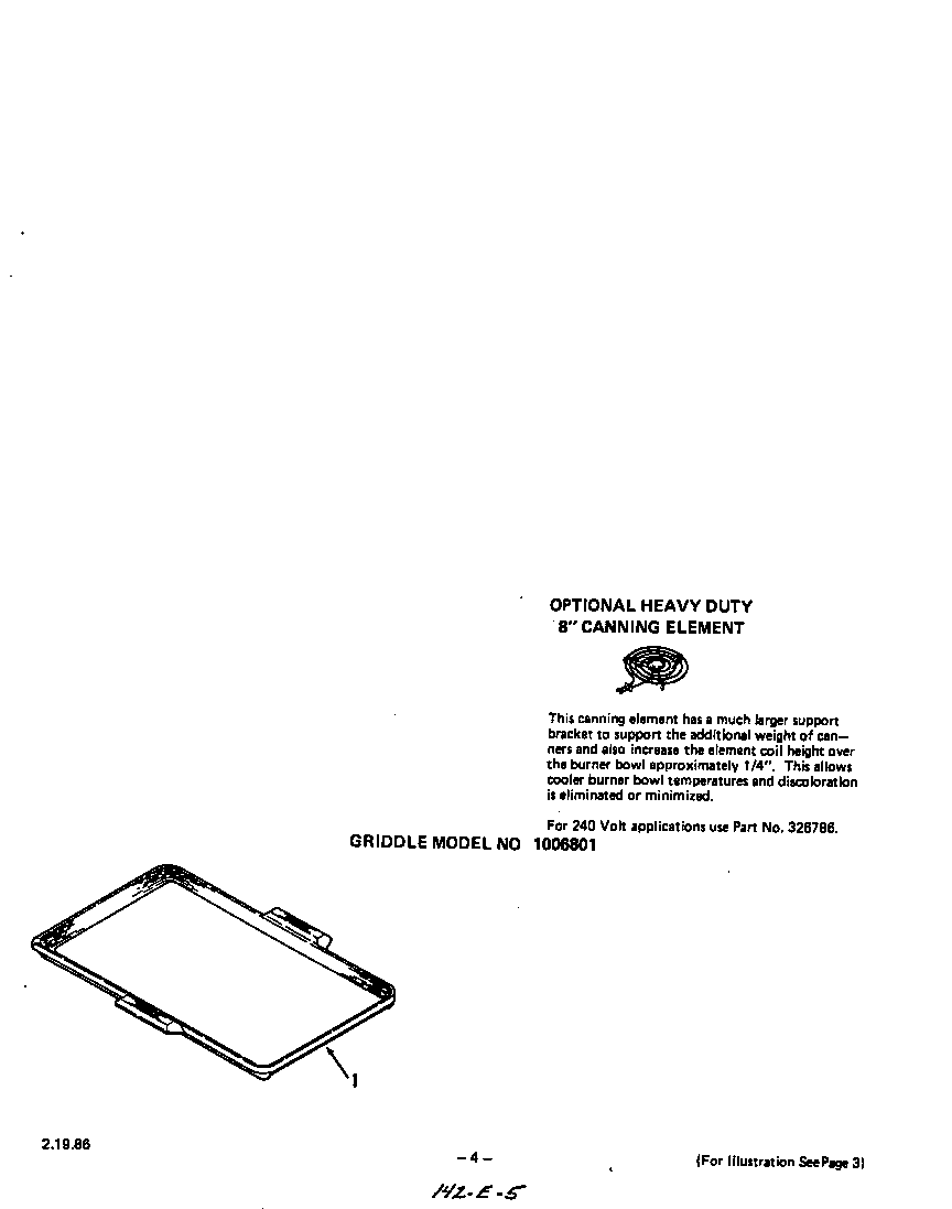 Roper 2214W1A ^canning element diagram