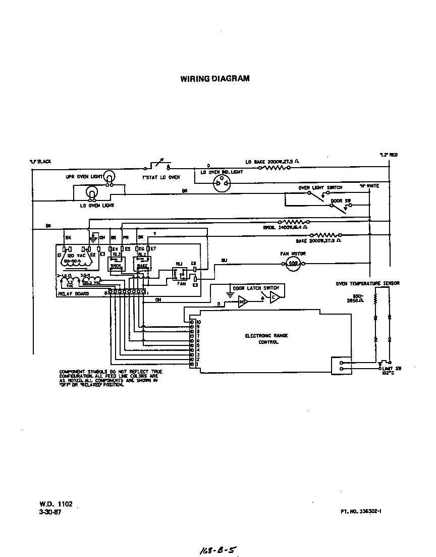 Roper B9457*0 wiring diagram diagram