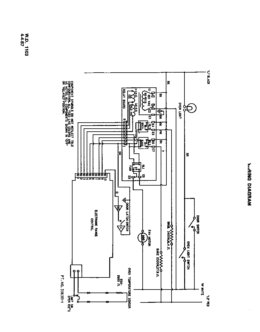 Roper B96070 wiring diagram diagram