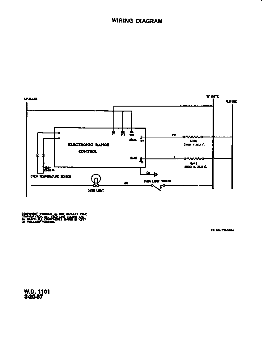 Roper B5007X0 wiring diagram diagram