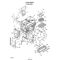 Roper 2496*2A oven diagram