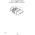 Roper F8557W0 oven door diagram