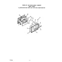 Roper F4507W0 oven door diagram