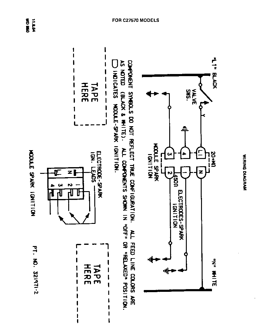 Roper C2757*0 ^model c27570 diagram
