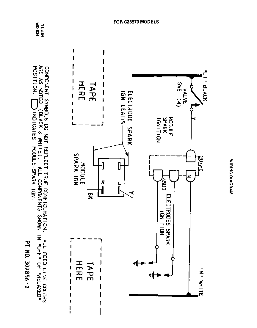 Roper C2757*0 ^model c25570 diagram
