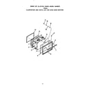 Roper F9027*0 oven door diagram
