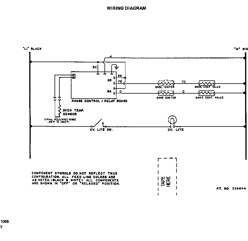 Roper B4007X0 wiring diagram diagram