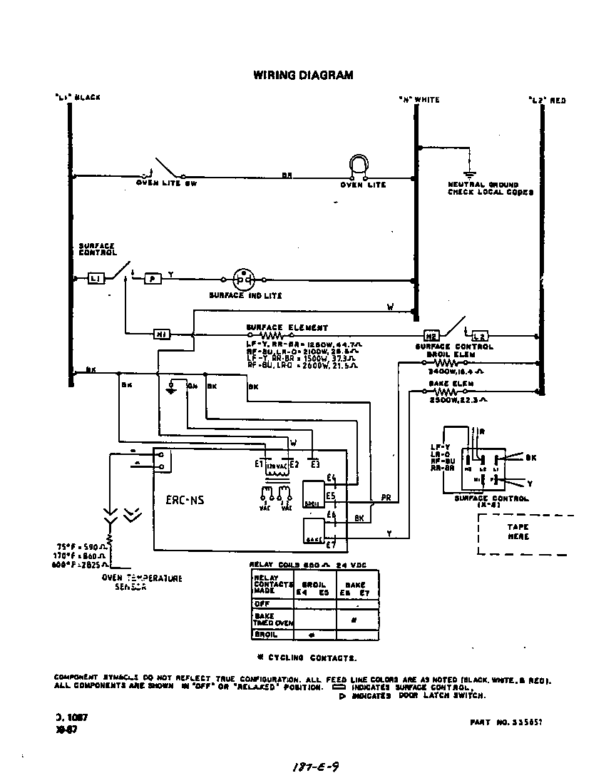 Roper F5608*0 wiring diagram diagram