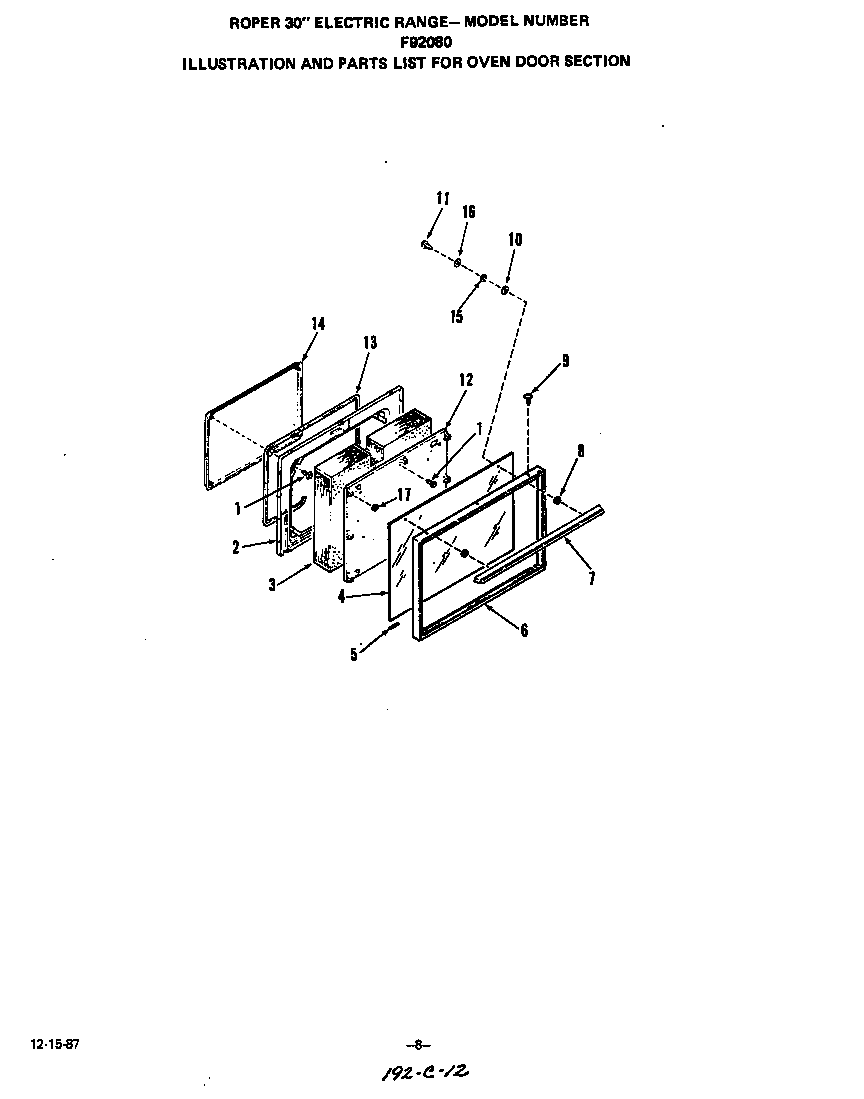 Roper F9108*0 #f92080 diagram