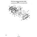 Roper F8958W0 oven door diagram