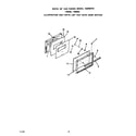 Roper F4858*0 oven door diagram