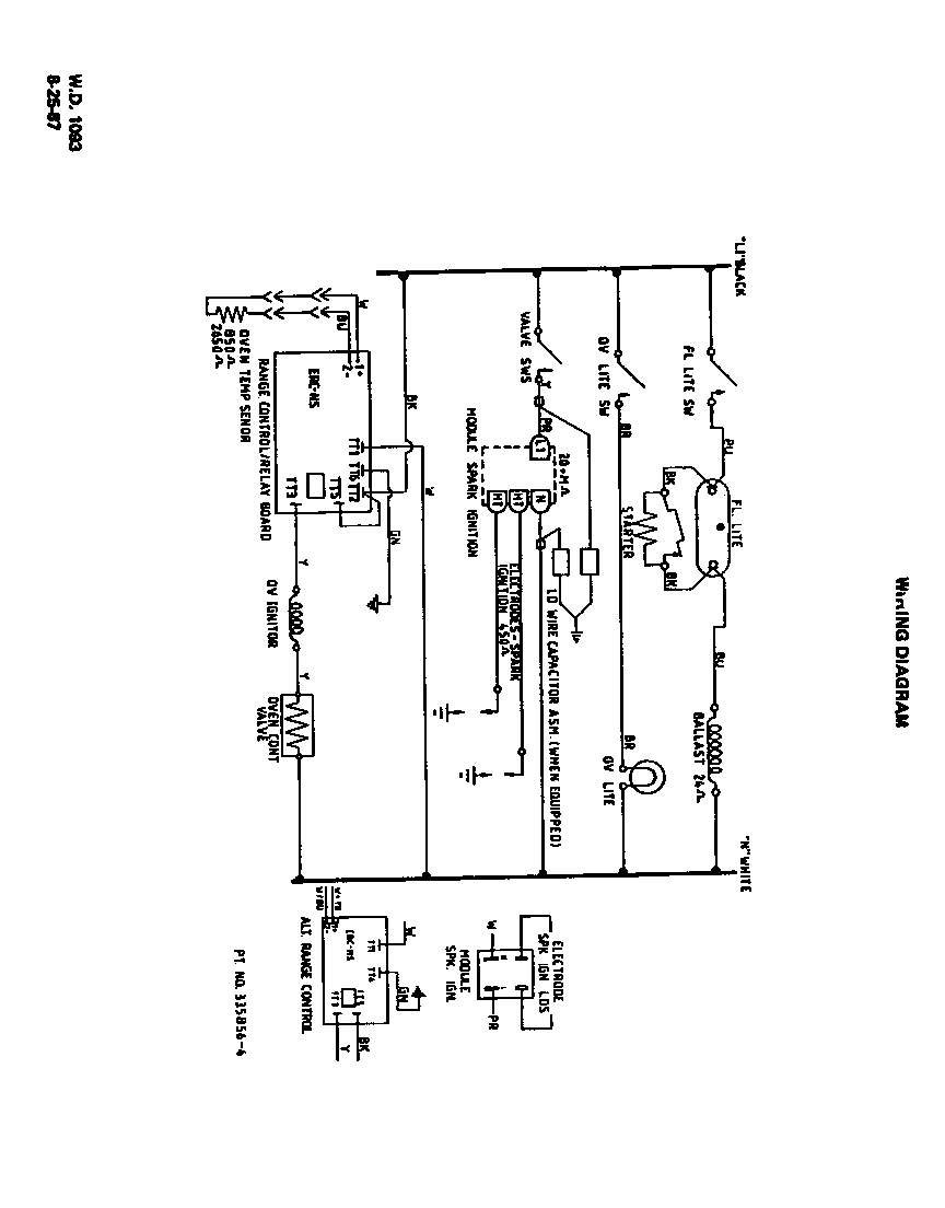 Roper F4858W0 wiring diagram diagram