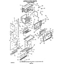 Roper H8858*0 upper oven diagram