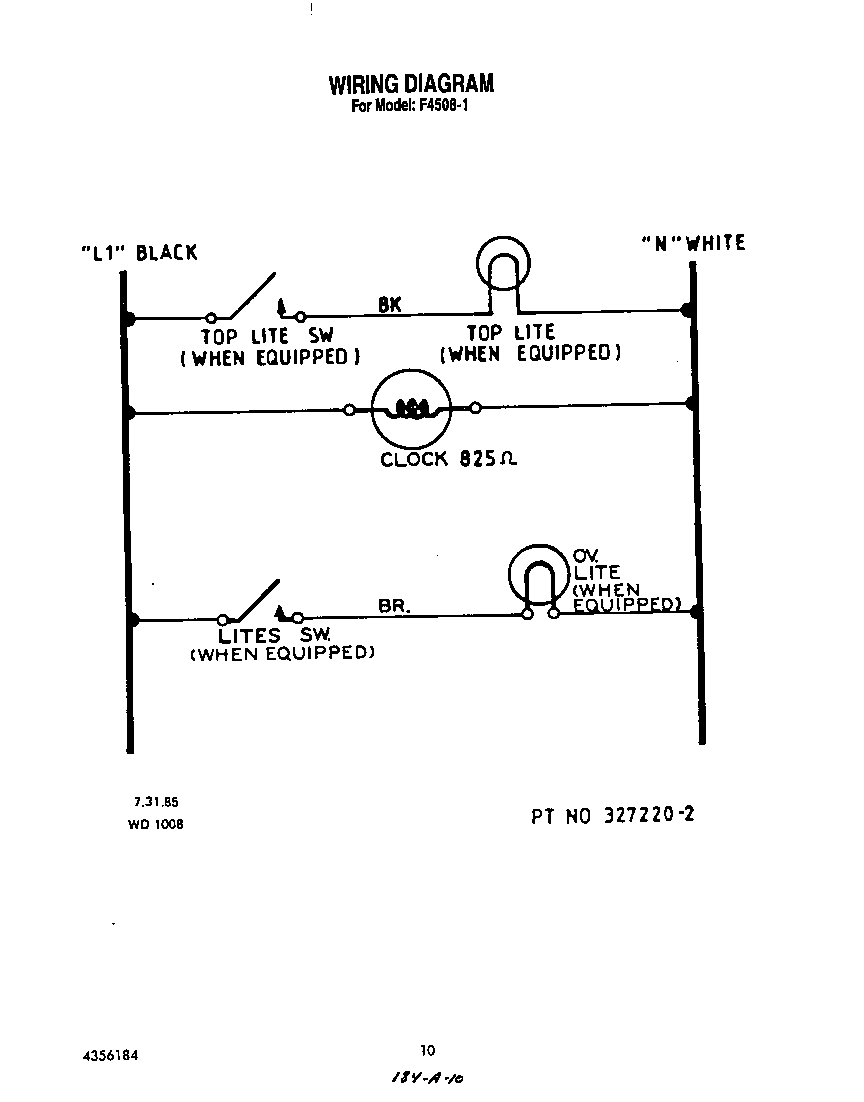 Roper F4508W1 wiring diagram diagram