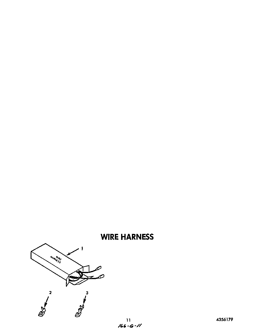 Roper H6358*1 wire harness diagram