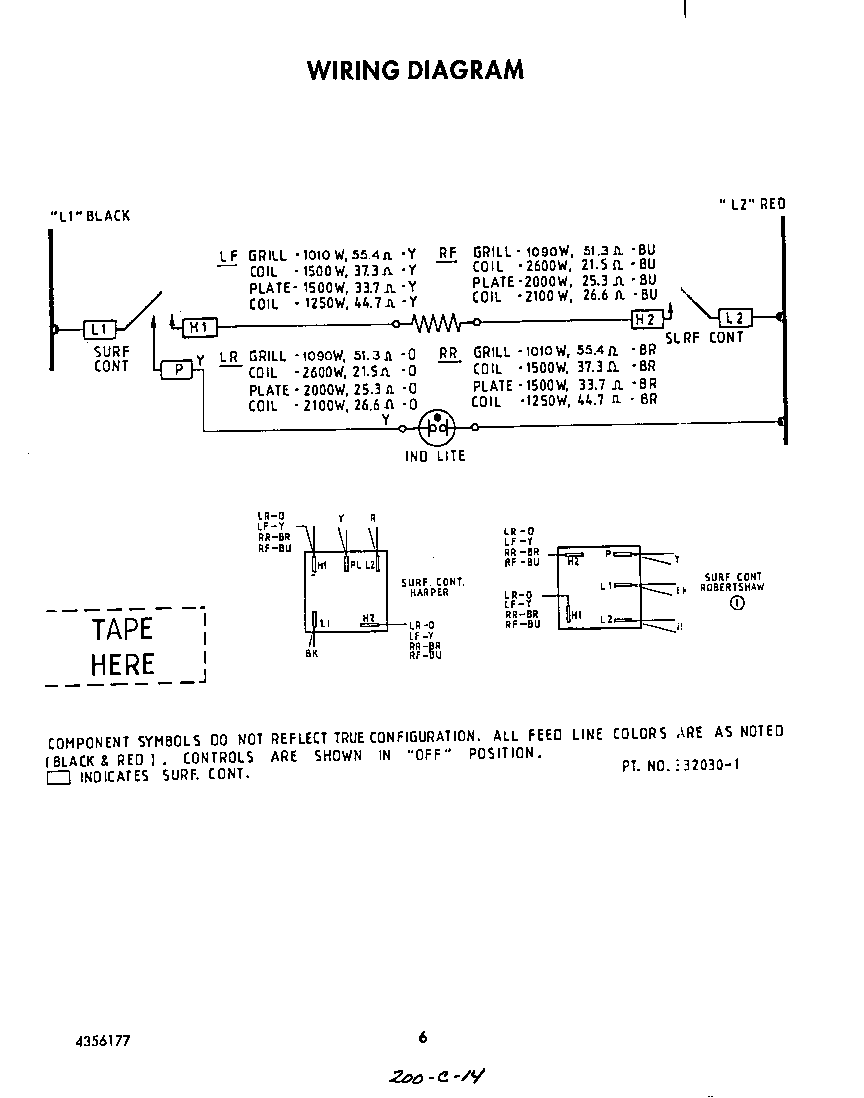 Roper N3257*1 wiring diagram diagram