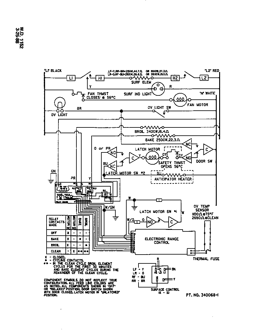 Roper D9757W2 wiring diagram diagram