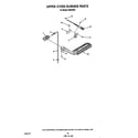 Roper H8858*1 upper oven burner diagram