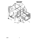 Roper FES310YW0 oven diagram
