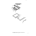 Roper F4007*2 cook top diagram