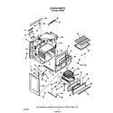 Roper F6558W1 oven diagram