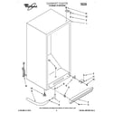 Whirlpool EV120FXXN00 cabinet diagram