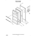 Whirlpool EV120FXXN00 door diagram