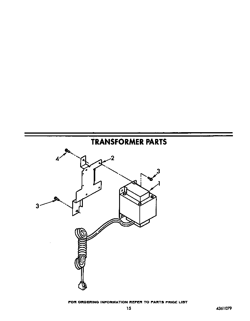 Whirlpool 3ED25DQXVW01 transformer diagram