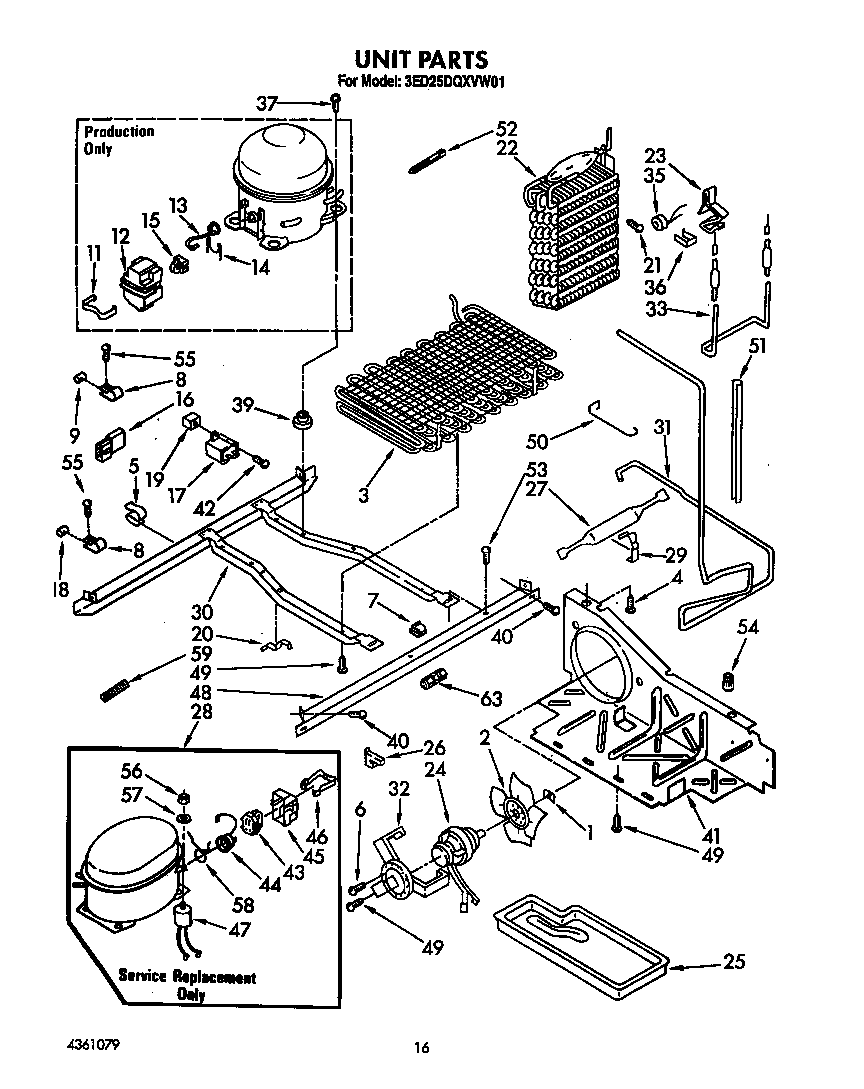 Whirlpool 3ED25DQXVW01 unit diagram