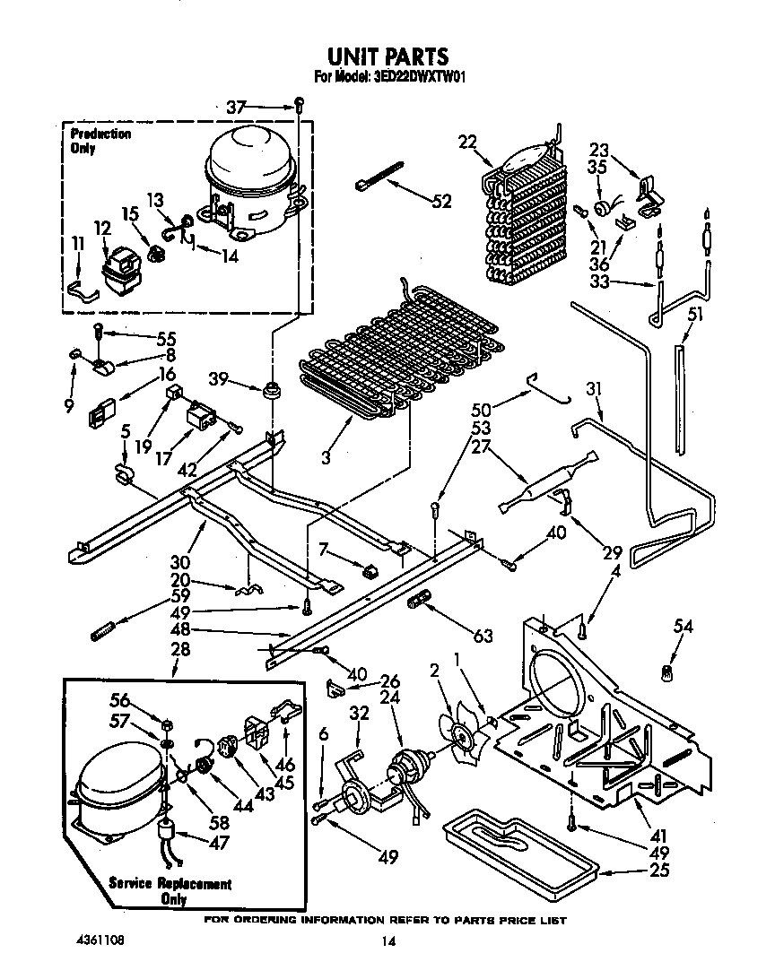 Whirlpool 3ED22DWXTW01 unit diagram