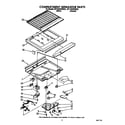 Whirlpool 6ET18GKXWW02 compartment separator diagram