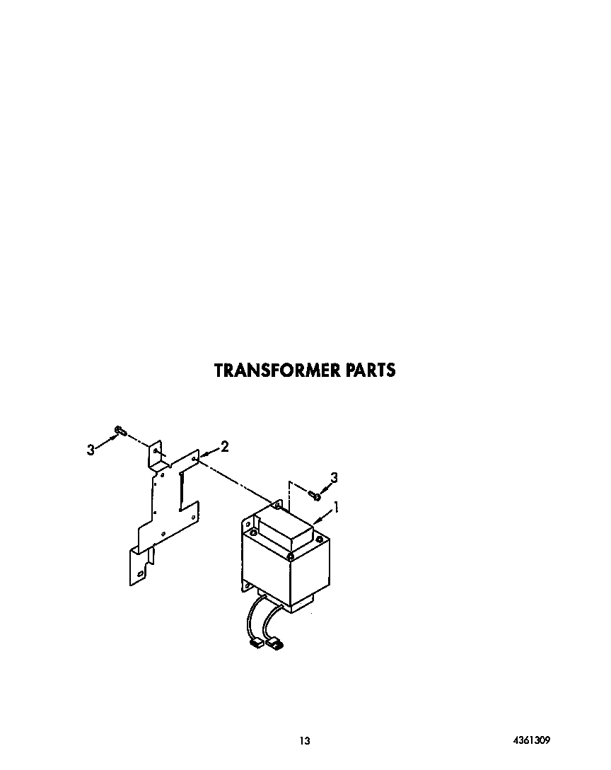 Whirlpool 4ED25PWXWN02 transformer diagram