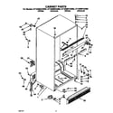 Whirlpool ET18NMYAW00 cabinet diagram