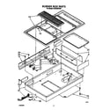 Whirlpool SC8900EXW0 burner box diagram