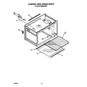 Whirlpool SM988PESW7 cabinet and hinge diagram