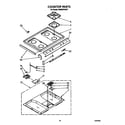 Whirlpool SM988PESW7 cooktop diagram