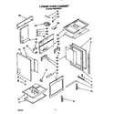 Whirlpool SS373PEXT0 lower oven diagram