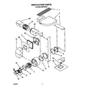 Whirlpool SS373PEXT0 ventilation diagram