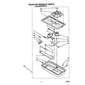 Whirlpool SS373PEXT0 cooktop module diagram