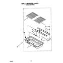 Whirlpool SS373PEXT0 grille module diagram