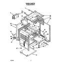 Whirlpool SF310PEYQ1 oven diagram