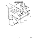 Whirlpool 8SF302PSYW0 manifold diagram