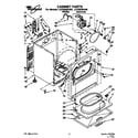 Whirlpool LEV5638AW0 null diagram