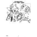 Whirlpool LEV5638AW0 null diagram