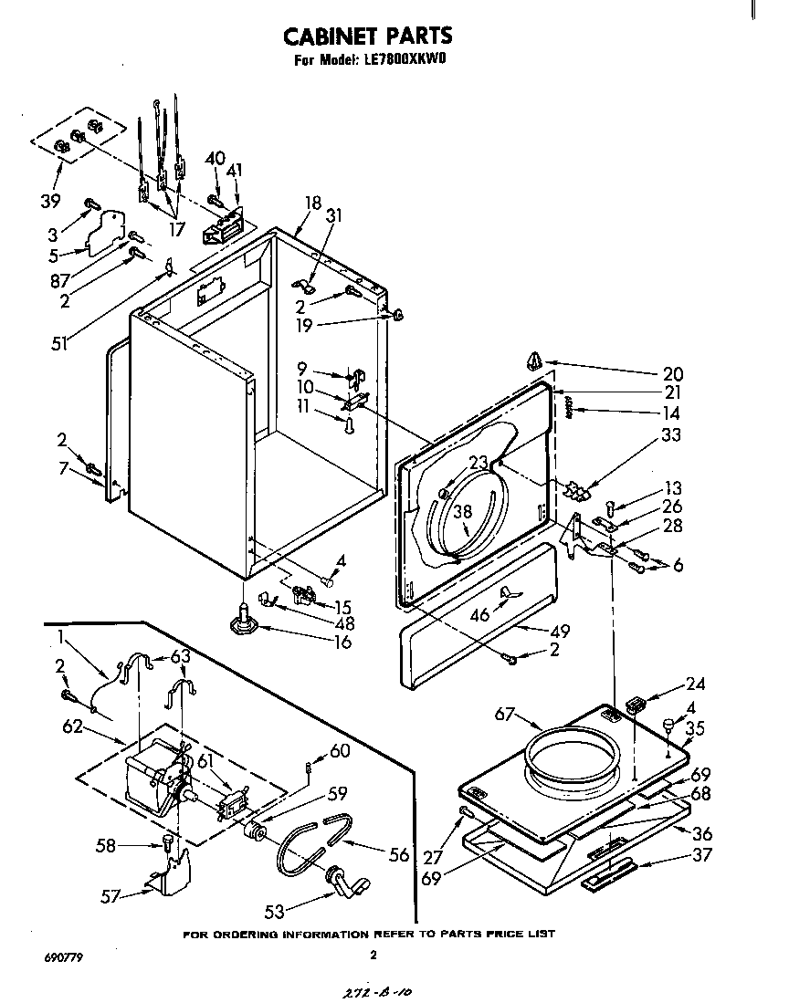Whirlpool 1LE7800XKW0 null diagram