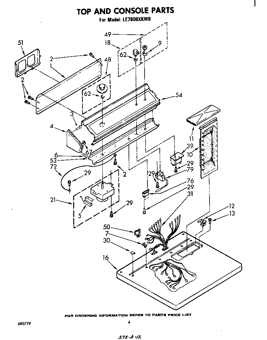 Whirlpool 1LE7800XKW0 null diagram