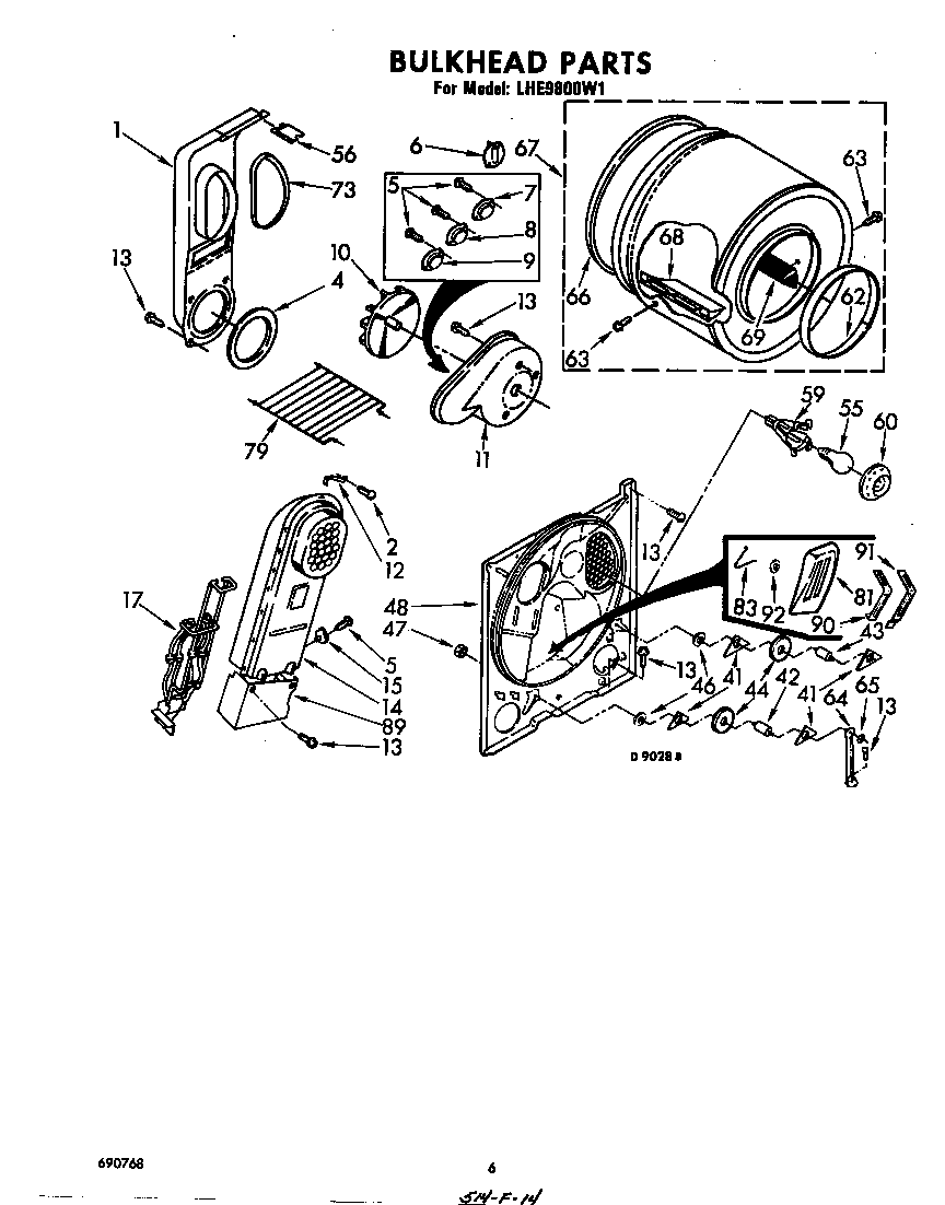 Whirlpool LHE9800W1 null diagram