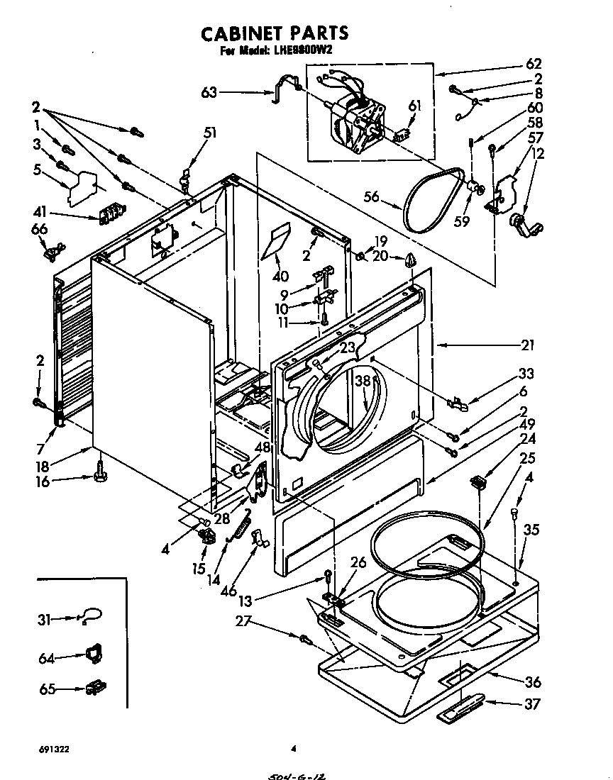 Whirlpool LHE9800W2 null diagram